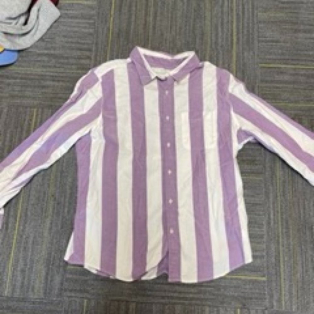 Long Sleeve American Eagle Button Down Shirt